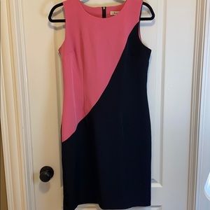 Vintage Black and Pink A Line Dress by Jessica
